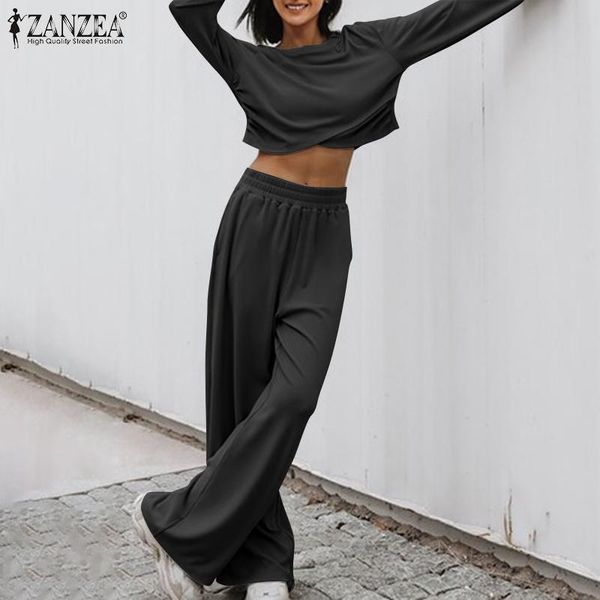 women's two piece pants 2022 autumn ol wide leg sets oversized fashion solid 2 pieces suits women casual irregular blouse and long tr, White
women's two piece pants 2022 autumn ol wide leg sets oversized fashion solid 2 pieces suits women casual irregular blouse and long tr, White