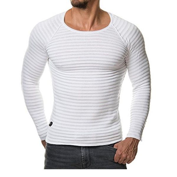 men's t-shirts slim t-shirt round neck knitted pleated oneck long sleeve men clothing solid color bottomed modal knite pullover, White;black
men's t-shirts slim t-shirt round neck knitted pleated oneck long sleeve men clothing solid color bottomed modal knite pullover, White;black