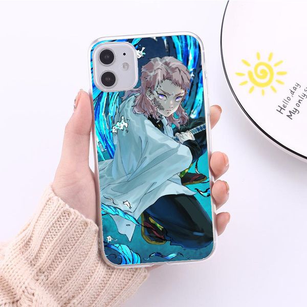 kimetsu no yaiba cartoon seaman animation printing mobile phone case clear pattern not easy to fade kimetsu no yaiba cartoon seaman animation printing mobile phone case clear pattern not easy to fade
