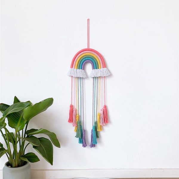 decorative objects & figurines rainbow tassel ornaments colorful rope woven wall art hanging accessories for bedroom party supplies plyed889
decorative objects & figurines rainbow tassel ornaments colorful rope woven wall art hanging accessories for bedroom party supplies plyed889