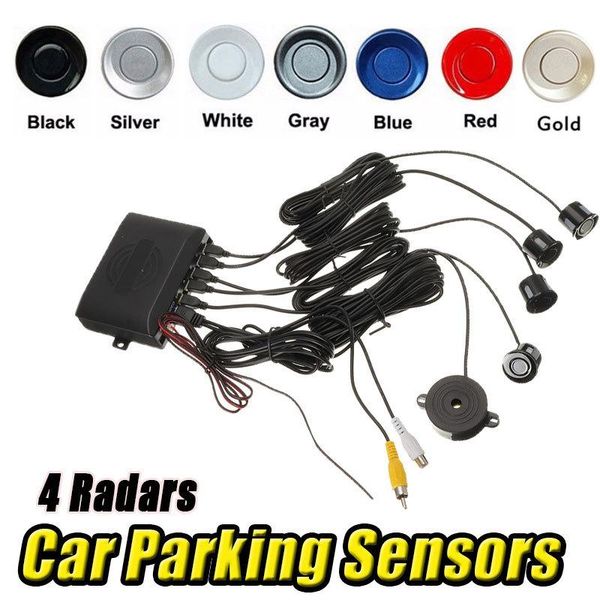 car rear view cameras& parking sensors assistance system 4 monitor visible reverse backup distance alarm buzzer sound
car rear view cameras& parking sensors assistance system 4 monitor visible reverse backup distance alarm buzzer sound