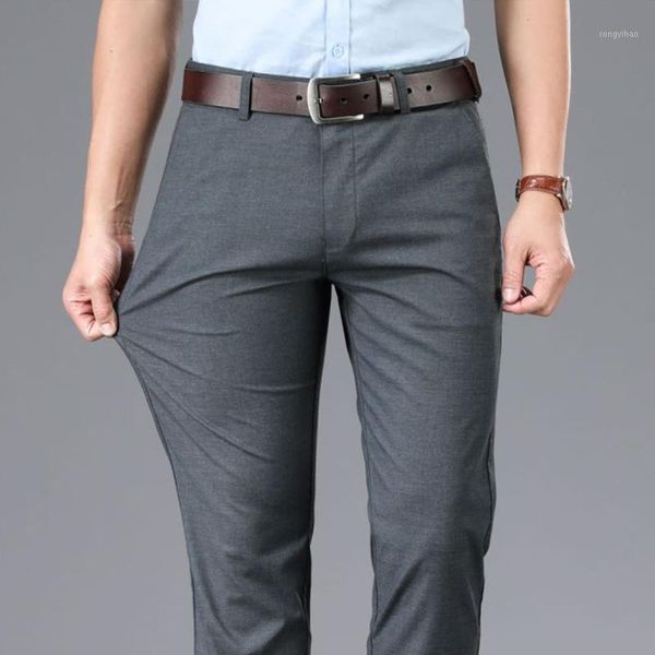 men's pants classic style spring and summer thin black straight-leg jeans business fashion tencel fabric casual
men's pants classic style spring and summer thin black straight-leg jeans business fashion tencel fabric casual