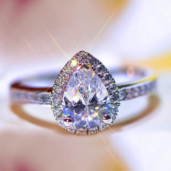 wedding rings luxury female big water drop ring cute fashion 925 silver engagement for women vintage band jewelry, Slivery;golden
wedding rings luxury female big water drop ring cute fashion 925 silver engagement for women vintage band jewelry, Slivery;golden