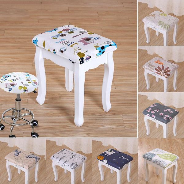 chair covers round square makeup stool cover cushion elastic printed seat bar slipcover household items
chair covers round square makeup stool cover cushion elastic printed seat bar slipcover household items