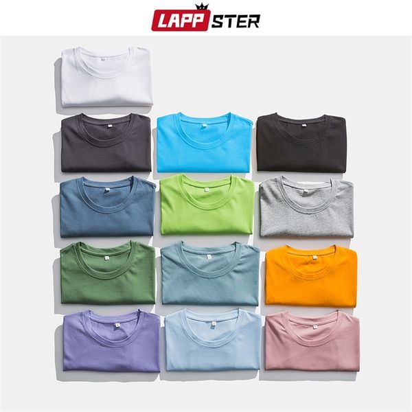 men colorful cotton harajuku shirts summer mens korean fashions solid casual shirt japanese loose ees 210420, White;black
men colorful cotton harajuku shirts summer mens korean fashions solid casual shirt japanese loose ees 210420, White;black