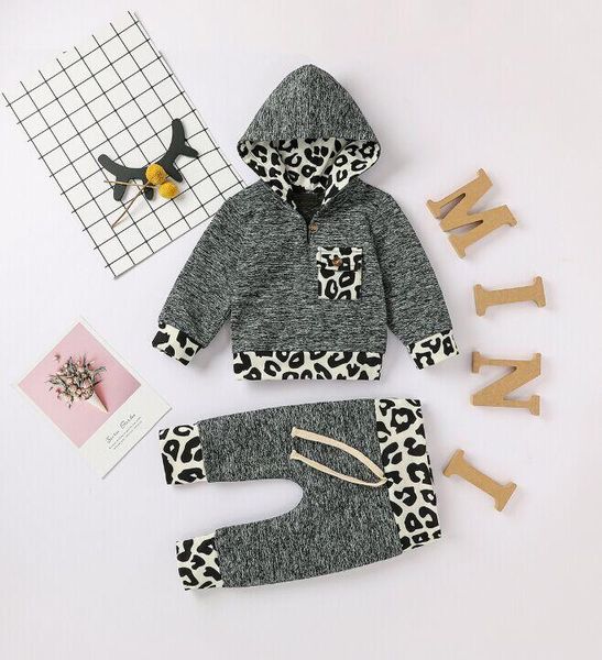 clothing sets 2021 autumn baby boys girls fall outfit tracksuit fashion leopard printed pocket hoodie + pants 2pcs clothes set, White
clothing sets 2021 autumn baby boys girls fall outfit tracksuit fashion leopard printed pocket hoodie + pants 2pcs clothes set, White