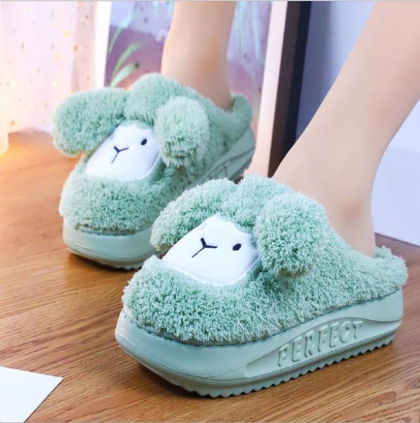 slippers cotton 2021women's winter home cartoon plush warm lovely soft thick bottom cloud, Black
slippers cotton 2021women's winter home cartoon plush warm lovely soft thick bottom cloud, Black