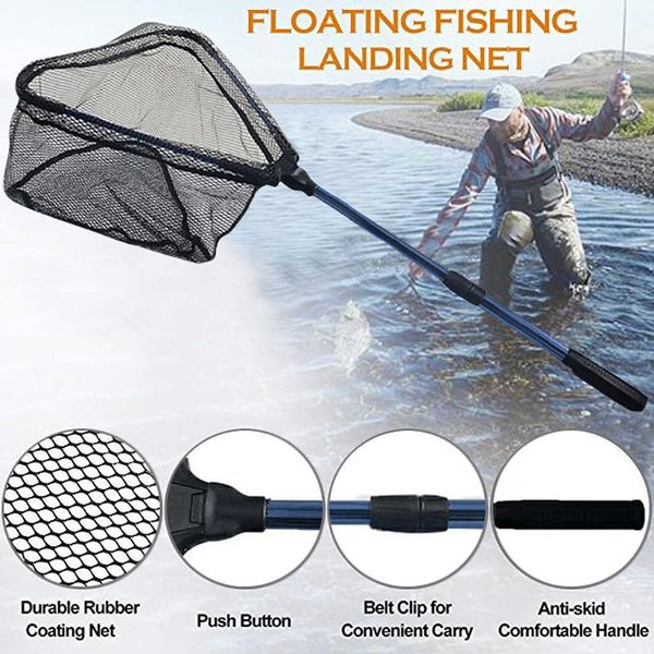 aluminum alloy folding landing net with extending pole handle fishing single triangular floating accessories
aluminum alloy folding landing net with extending pole handle fishing single triangular floating accessories