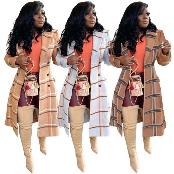 women's trench coats backless plaid worsted coat women long sleeve turn-down collar fashion winter single breasted button office cloth, Tan;black
women's trench coats backless plaid worsted coat women long sleeve turn-down collar fashion winter single breasted button office cloth, Tan;black