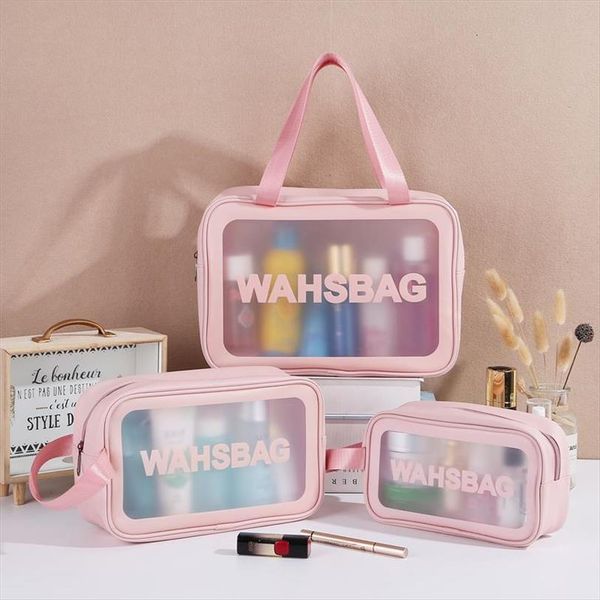 3pcs set of transparent waterproof cosmetic bag ladies large capacity washbag portable storage pvc frosting makeup organiz
3pcs set of transparent waterproof cosmetic bag ladies large capacity washbag portable storage pvc frosting makeup organiz
