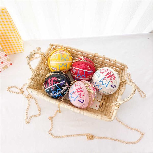 children bag cartoon personality basketball graffiti printing small round boys and girls leisure zero wallet, Black
children bag cartoon personality basketball graffiti printing small round boys and girls leisure zero wallet, Black