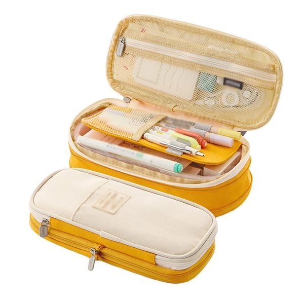 pencil cases stationery box pen case pouch school accessories desk organizer simple large capacity matching brush pot
pencil cases stationery box pen case pouch school accessories desk organizer simple large capacity matching brush pot