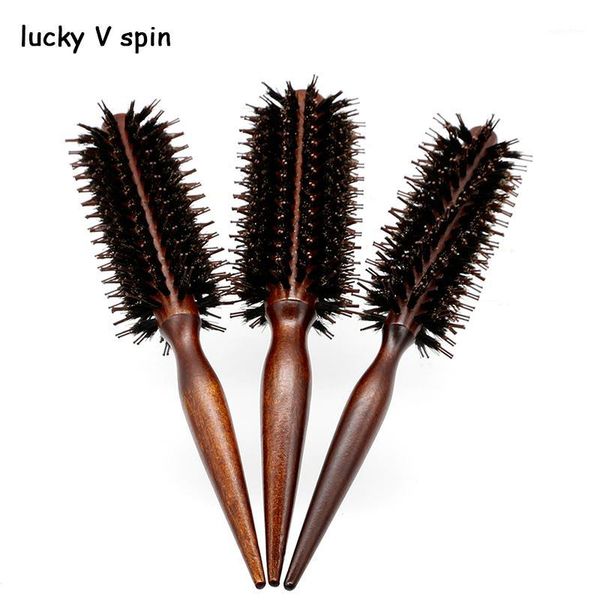 pcs natural boar bristle anti-static round wood brush comb nylon hair care hairdressing curly straight comb1, Silver
pcs natural boar bristle anti-static round wood brush comb nylon hair care hairdressing curly straight comb1, Silver