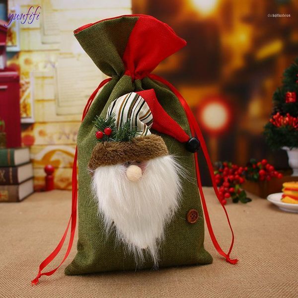 christmas decorations 1pcs year for home santa claus snowman elk gift bags small burlap tote apple bag child candy bag1
christmas decorations 1pcs year for home santa claus snowman elk gift bags small burlap tote apple bag child candy bag1