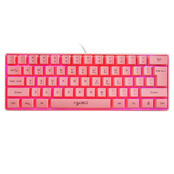 pink gaming keyboard v700 61 keys rgb backlight usb wired with multimedia for desklappc gamer keyboards
pink gaming keyboard v700 61 keys rgb backlight usb wired with multimedia for desklappc gamer keyboards