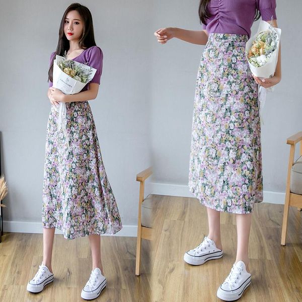 skirts style printed skirt for women spring and summer 2021 floral high waist mid length pastoral a-line, Black
skirts style printed skirt for women spring and summer 2021 floral high waist mid length pastoral a-line, Black