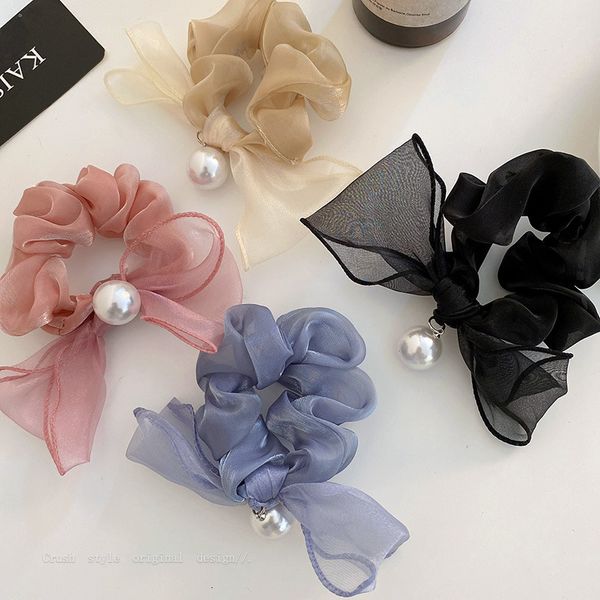 gauze bowknot pearl hair rope south designer east gate fashion cloth hairring personality net red tie horsetail headdress girl, Pink
gauze bowknot pearl hair rope south designer east gate fashion cloth hairring personality net red tie horsetail headdress girl, Pink