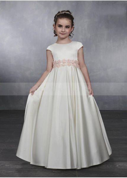 girl's dresses flower girl dress ivory white a-line cap sleeve solid o-neck girls first communion vestido de comunion, Red;yellow
girl's dresses flower girl dress ivory white a-line cap sleeve solid o-neck girls first communion vestido de comunion, Red;yellow