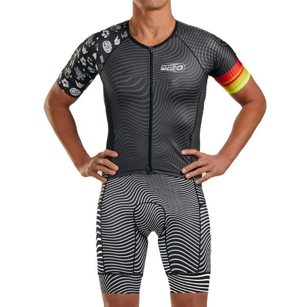 racing sets mpc speed short sleeve men cycling skinsuit trisuit triathlon summer tri aero jersey ciclismo bike clothing swim run set, Black;blue
racing sets mpc speed short sleeve men cycling skinsuit trisuit triathlon summer tri aero jersey ciclismo bike clothing swim run set, Black;blue