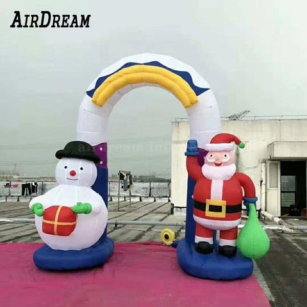 custom holiday arches santa claus and snowman inflatable archway for christmas event advertisement outdoor decoration
custom holiday arches santa claus and snowman inflatable archway for christmas event advertisement outdoor decoration