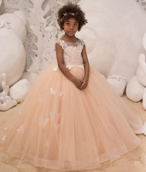 cute ball gown kids pageant dress celebrity evening birthday party with butterfly details for girls, White;blue
cute ball gown kids pageant dress celebrity evening birthday party with butterfly details for girls, White;blue