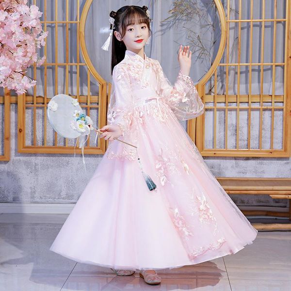 chinese traditional folk tang costume girls national dynasty dresses kids dance wear fairy cosplay clothes ethnic clothing, Red
chinese traditional folk tang costume girls national dynasty dresses kids dance wear fairy cosplay clothes ethnic clothing, Red