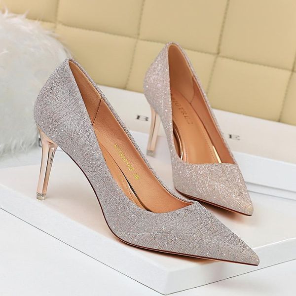 dress shoes 2021 autumn fashion women 7.5cm .5cm high heels pumps lady glitter wedding bridal low party valentine silver, Black
dress shoes 2021 autumn fashion women 7.5cm .5cm high heels pumps lady glitter wedding bridal low party valentine silver, Black