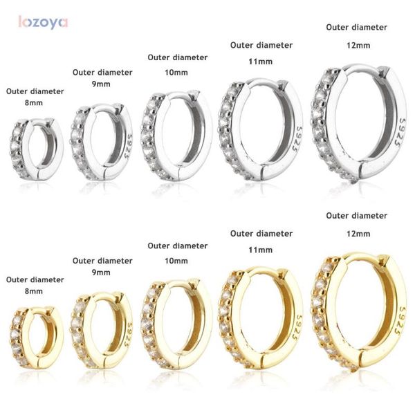 hoop & huggie lozoya 925 sterling silver gold circle piercing clear 5mm 6mm 7mm 8mm 9mm huggies hoops earring women luxury jewelry gift, Golden;silver
hoop & huggie lozoya 925 sterling silver gold circle piercing clear 5mm 6mm 7mm 8mm 9mm huggies hoops earring women luxury jewelry gift, Golden;silver