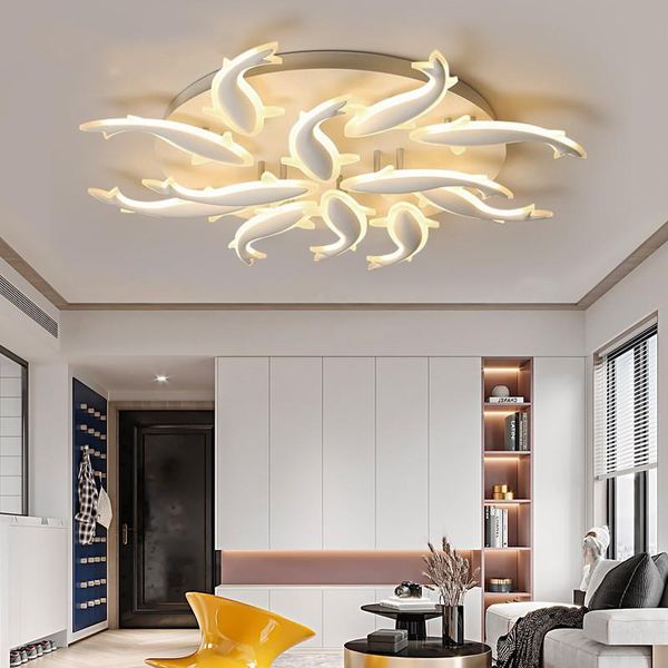 modern nordic minimalist ceiling art deco fish light creative led lamp for living room bedroom dinner roomlamp indoor lights e27
modern nordic minimalist ceiling art deco fish light creative led lamp for living room bedroom dinner roomlamp indoor lights e27