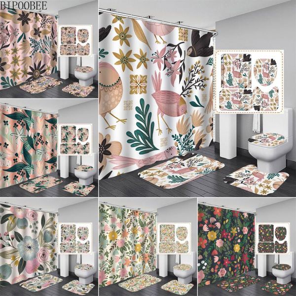 plant series fabric shower curtains bathroom curtain set bird flowers printed pedestal toilet cover non-slip rug bath mats rugs
plant series fabric shower curtains bathroom curtain set bird flowers printed pedestal toilet cover non-slip rug bath mats rugs