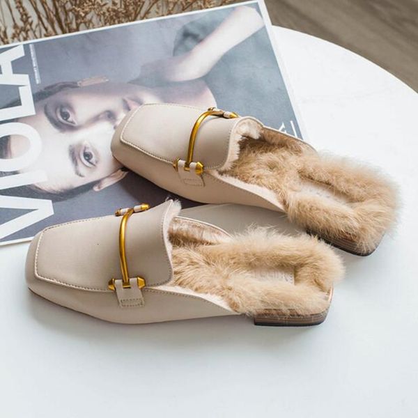 slippers fashion autumn winter single shoes woman flat casual fur comfortable mules women slippers 39nt, Black
slippers fashion autumn winter single shoes woman flat casual fur comfortable mules women slippers 39nt, Black