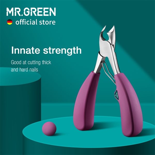 mr.green nail clipper stainless steel ingrown toenail good at cutting thick and hard nails pedicure manicure tool 211007
mr.green nail clipper stainless steel ingrown toenail good at cutting thick and hard nails pedicure manicure tool 211007