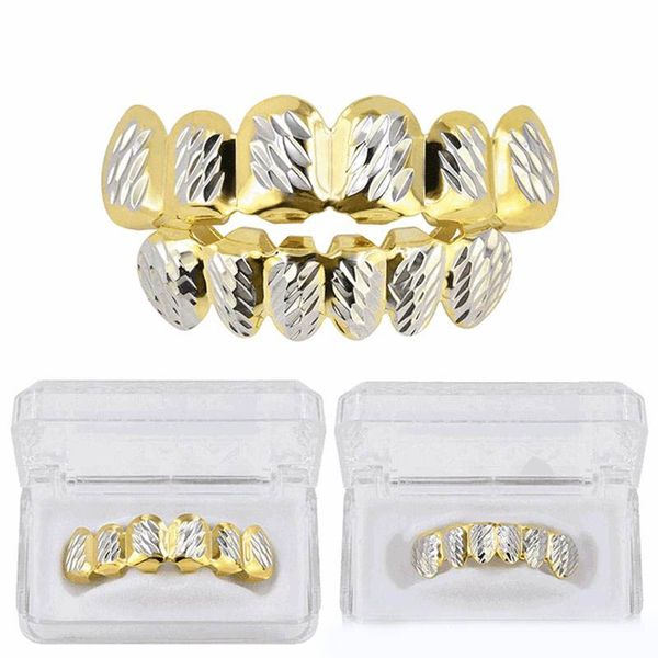gold silver color hip hop teeth grills cap 6 & bottom grill set vampire teeth party jewelry, Black
gold silver color hip hop teeth grills cap 6 & bottom grill set vampire teeth party jewelry, Black