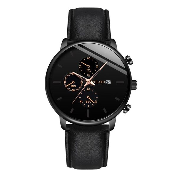 wristwatches men watches 2021 luxury calendar leather strap quartz watch military sports casual wrist relogio masculino clock, Slivery;brown
wristwatches men watches 2021 luxury calendar leather strap quartz watch military sports casual wrist relogio masculino clock, Slivery;brown