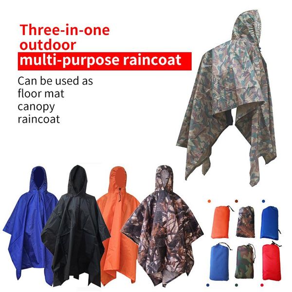 three-in-one raincoat, multi-purpose backpack mountaineering outdoor camouflage hiking raincoat can be used as a mat m pads
three-in-one raincoat, multi-purpose backpack mountaineering outdoor camouflage hiking raincoat can be used as a mat m pads