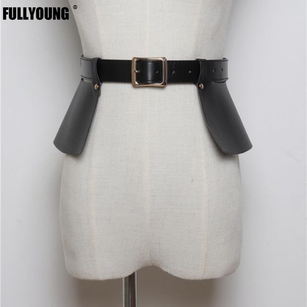 belts solid color black metal button pu leather ruffle belt personality women fashion tide all-match spring summer 2021, Black;brown
belts solid color black metal button pu leather ruffle belt personality women fashion tide all-match spring summer 2021, Black;brown