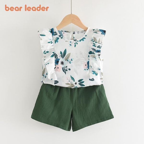 bear leader kids girls floral clothes 2021 fashion baby girl flower ruffles vest and shorts outfits 2pcs children clothing sets, White
bear leader kids girls floral clothes 2021 fashion baby girl flower ruffles vest and shorts outfits 2pcs children clothing sets, White