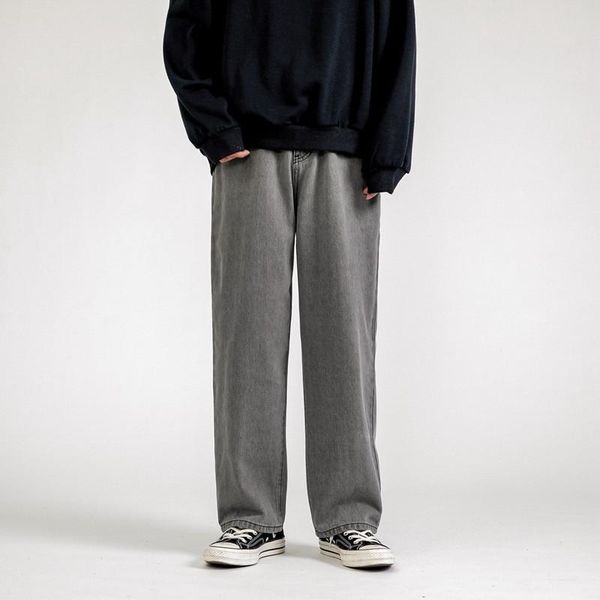 men's pants casual men's jeans fashion loose straight wide leg cowboy mans streetwear hip hop trousers denim, Black
men's pants casual men's jeans fashion loose straight wide leg cowboy mans streetwear hip hop trousers denim, Black