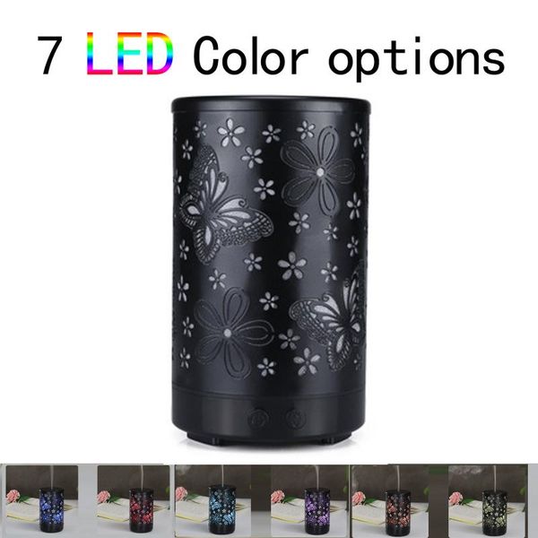 100ml iron shell butterfly timing led ultrasonic aroma diffuser humidifier 7 color change night light for office home humidifiers
100ml iron shell butterfly timing led ultrasonic aroma diffuser humidifier 7 color change night light for office home humidifiers