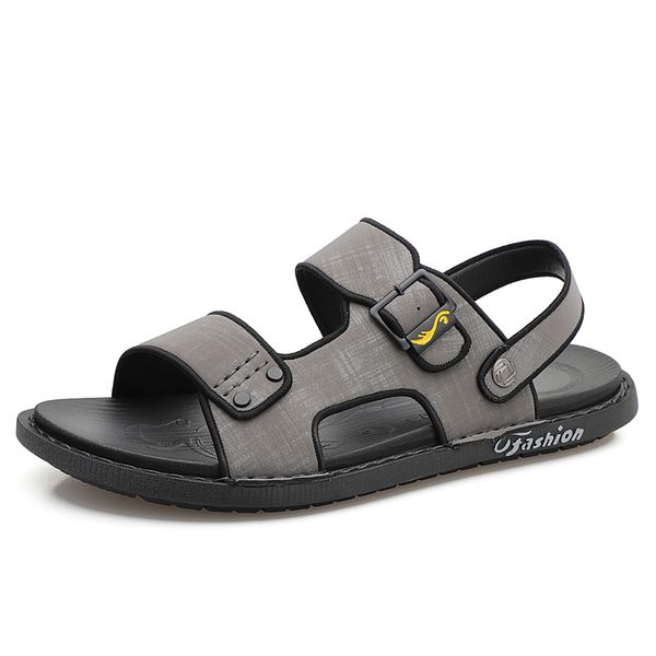 new mens casual beach sandals sapatos para hombre mens sandals genuine leather outdoor comfortable non-slip beach shoes, Black
new mens casual beach sandals sapatos para hombre mens sandals genuine leather outdoor comfortable non-slip beach shoes, Black