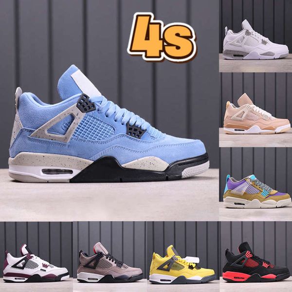 est 4 4s university blue basketball shoes white red thunder black cat metallic purple shimmer bred men women sneakers us
est 4 4s university blue basketball shoes white red thunder black cat metallic purple shimmer bred men women sneakers us