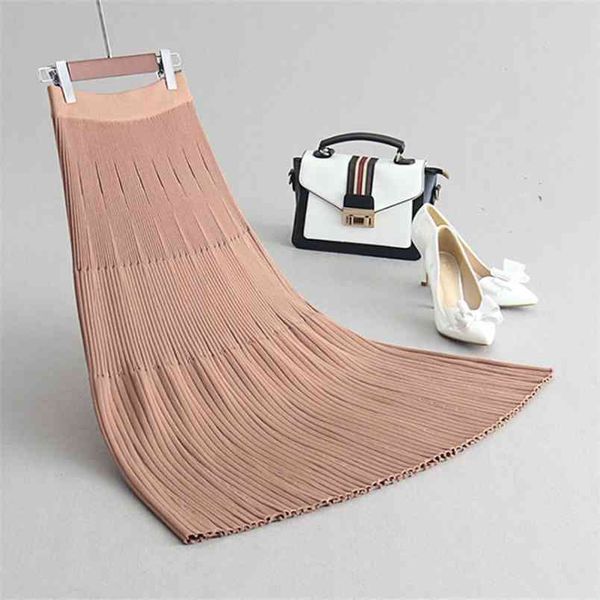 autumn & winter arrival elastic high waist slimming simple solid all-match casual women a-line pleated skirt 210527, Black
autumn & winter arrival elastic high waist slimming simple solid all-match casual women a-line pleated skirt 210527, Black