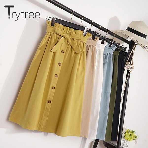 skirts skirtsytree autumn womens 2021 a-line knee length korean elegant button high waist solid skirt female pleated, Black
skirts skirtsytree autumn womens 2021 a-line knee length korean elegant button high waist solid skirt female pleated, Black