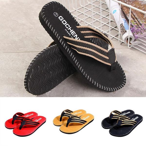 slippers 2021 men summer beach sandals casual stripe flip flops non-slip male shoes outdoor hollow soft flip-flops, Black
slippers 2021 men summer beach sandals casual stripe flip flops non-slip male shoes outdoor hollow soft flip-flops, Black
