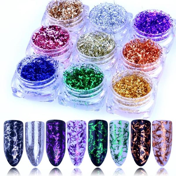 nail glitter 10 colors for choose fashion silk stripe line paillette diy colorful salon flake kit, Silver;gold
nail glitter 10 colors for choose fashion silk stripe line paillette diy colorful salon flake kit, Silver;gold