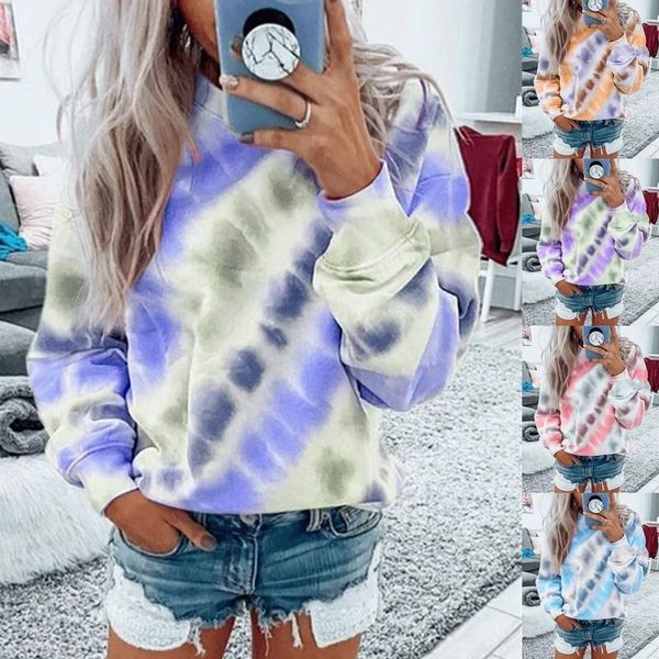 women's hoodies & sweatshirts zity ladies autumn and winter product long sleeve round neck tie-dye printed shirt fashion women, Black
women's hoodies & sweatshirts zity ladies autumn and winter product long sleeve round neck tie-dye printed shirt fashion women, Black