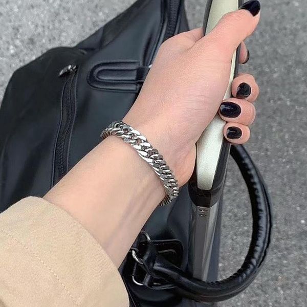 beaded, strands 2021 cuban chain non fading bracelet men's fashion personalized women's ins couple girlfriends hip hop cha, Black
beaded, strands 2021 cuban chain non fading bracelet men's fashion personalized women's ins couple girlfriends hip hop cha, Black