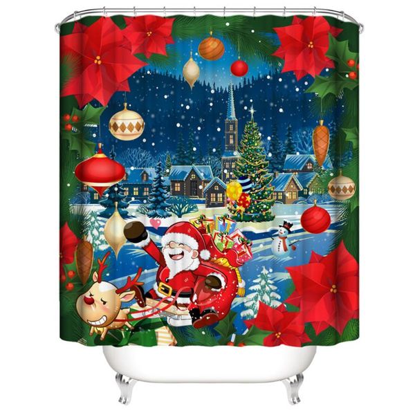shower curtains 180x180cm christmas flowers bathroom curtain digital printing window waterproof room decor
shower curtains 180x180cm christmas flowers bathroom curtain digital printing window waterproof room decor