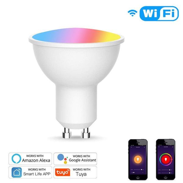 smart home control for alexa google led bulb 4w rgb color changeable lamp 85-265v light spotlight decor 1-6pcs
smart home control for alexa google led bulb 4w rgb color changeable lamp 85-265v light spotlight decor 1-6pcs