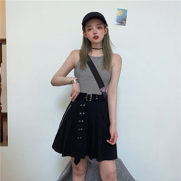 women's bandage upskirts with belt skirts solid high waist slim girl street lady punk female skirt mini faldas black pl123 210506
women's bandage upskirts with belt skirts solid high waist slim girl street lady punk female skirt mini faldas black pl123 210506